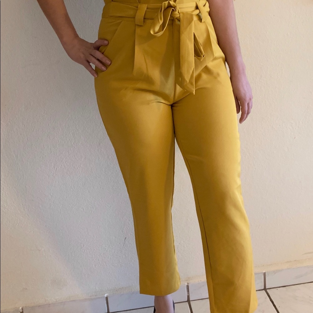 Mustard Pants